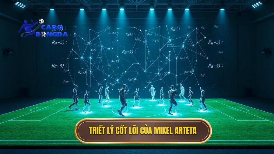 Triết lý cốt lõi trong Chiến thuật Mikel Arteta