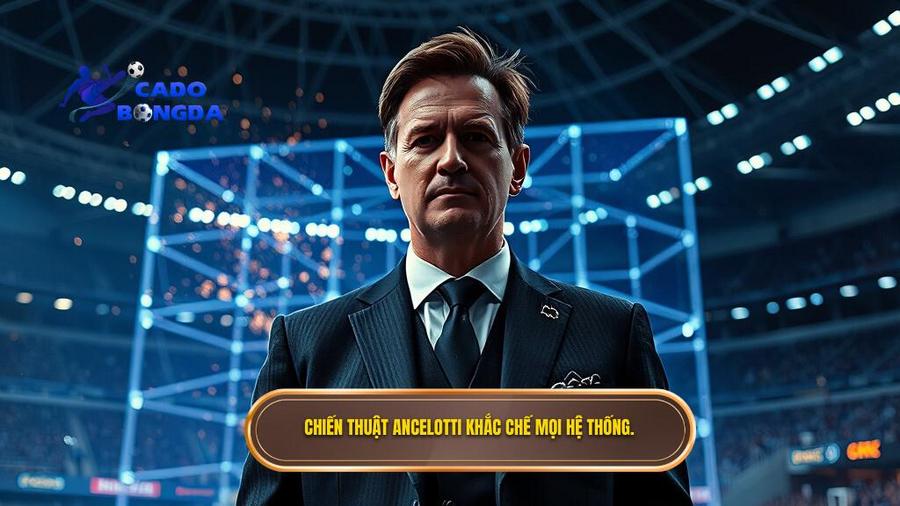 Tại sao chiến thuật Carlo Ancelotti lại khắc tinh của các "Hệ thống"?