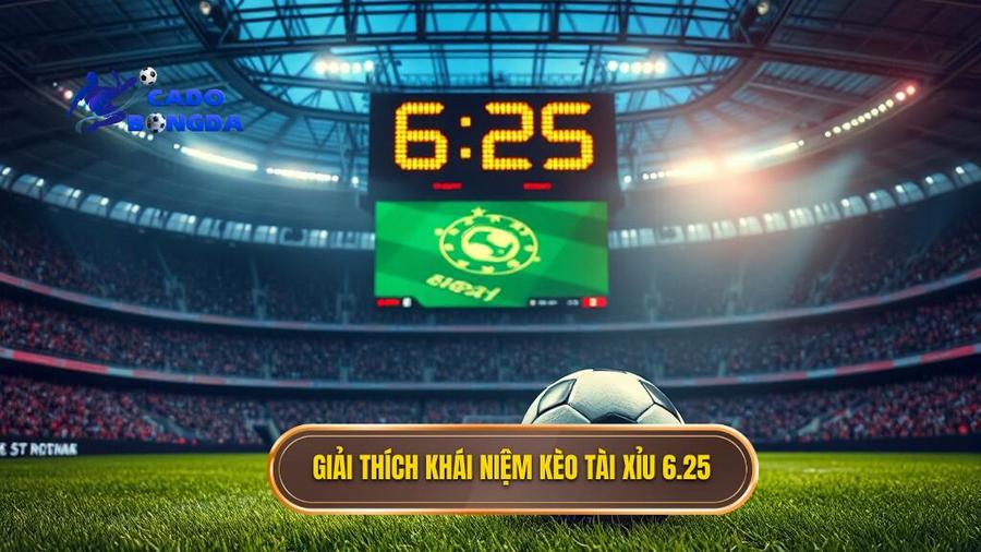 1. Giải thích khái niệm kèo tài xỉu 6.25
