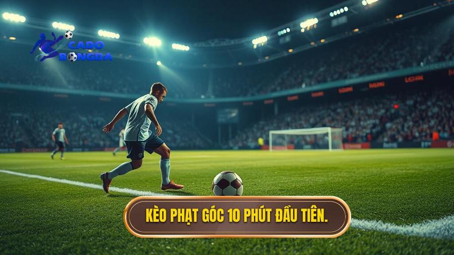 1. Kèo phạt góc 10 phút đầu tiên.