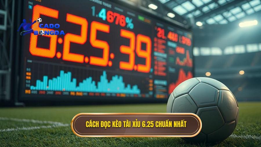 2. Cách đọc kèo tài xỉu 6.25 chuẩn nhất