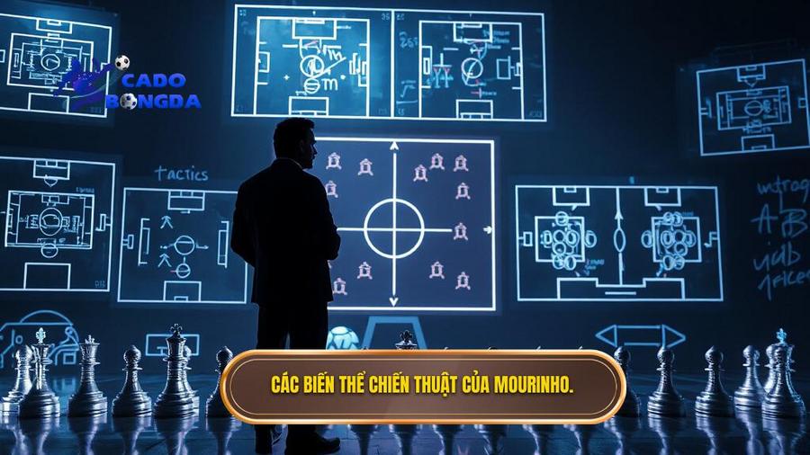 Những biến thể của Chiến thuật Jose Mourinho qua các thời kỳ
