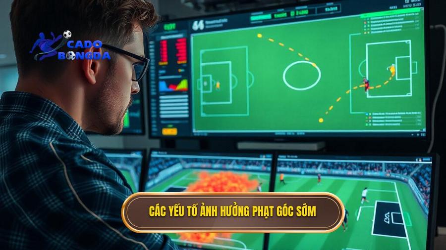 3. Các yếu tố ảnh hưởng phạt góc sớm
