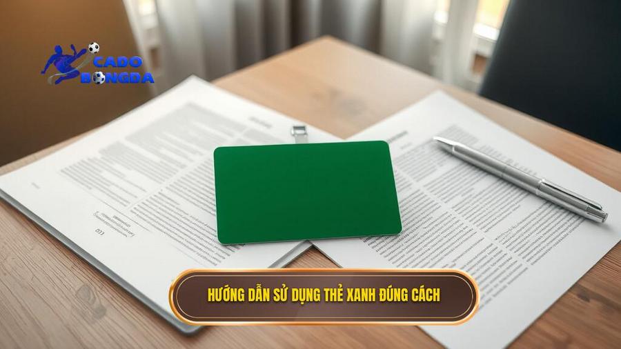 Quy định chi tiết về cách sử dụng thẻ xanh