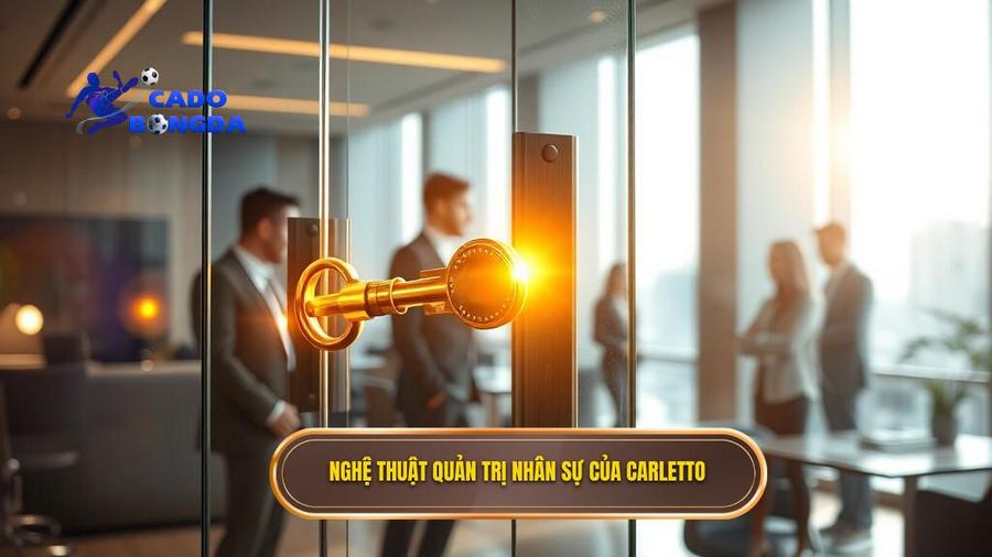 Nghệ thuật quản trị nhân sự - "Chìa khóa vàng" của Carletto
