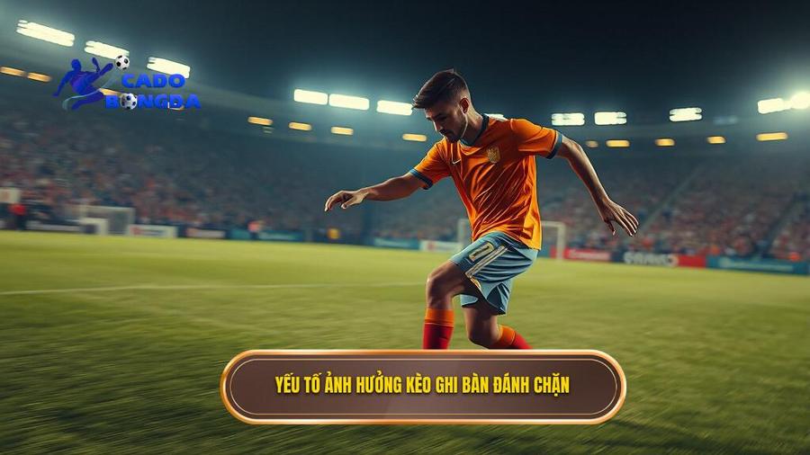 3. Yếu tố ảnh hưởng kèo ghi bàn đánh chặn